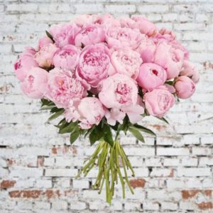 bouquet de pivoines