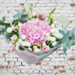 bouquet hortensia